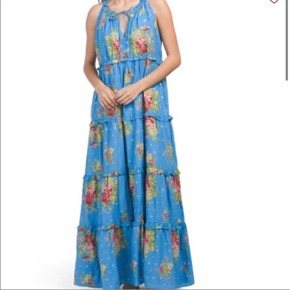 NWT House of Harlow Helena Floral Maxi Dress - Picture 4 of 5